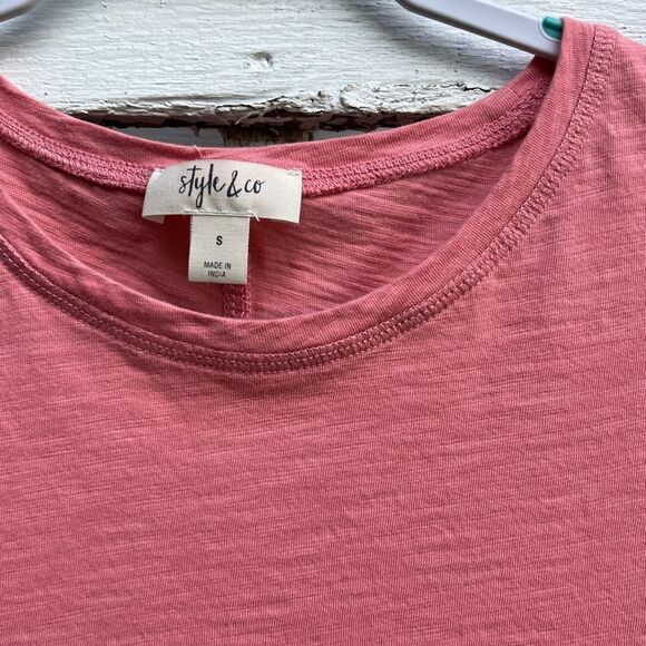 NWOT Sharkbite Hem Tee Shirt - Picture 2 of 6